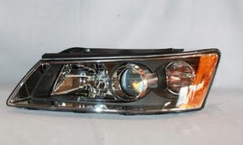 2008 Hyundai Sonata Headlight Assembly Left TYC 20677200 image 1 of 2