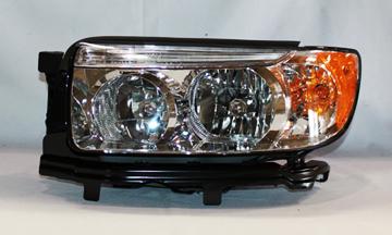 2007 Subaru Forester Headlight Assembly Left TYC 20678400 image 2 of 2