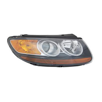 2007 Hyundai Santa Fe Headlight Assembly Right TYC 20680700 image 2 of 2
