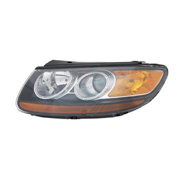 2007 Hyundai Santa Fe Headlight Assembly Left TYC 20680800 image 2 of 2