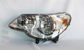 2009 Chrysler Sebring Headlight Assembly Left TYC 20684000 image 2 of 2