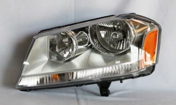 2009 Dodge Avenger Headlight Assembly Left TYC 20689400 image 2 of 2