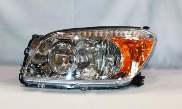 2006 Toyota RAV4 Headlight Assembly Left TYC 20691001 image 2 of 2