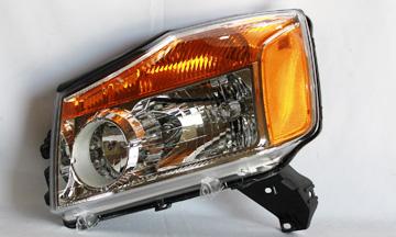 2011 Nissan Titan Headlight Assembly Left TYC 20694600 image 1 of 2