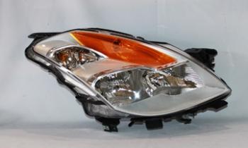 2009 Nissan Altima Headlight Assembly Right TYC 20694700 image 2 of 2