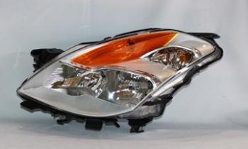 2009 Nissan Altima Headlight Assembly Left TYC 20694800 image 1 of 2