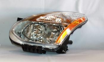 2008 Nissan Rogue Headlight Assembly Left TYC 20699600 image 2 of 2