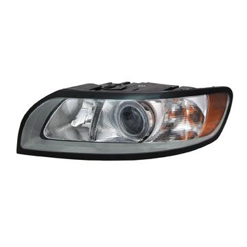 2011 Volvo S40 Headlight Assembly Left TYC 20905000 image 2 of 2