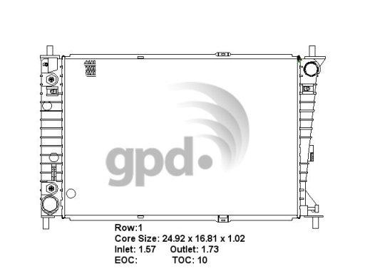 Global Parts Distributors 2139  product image 1 of 1