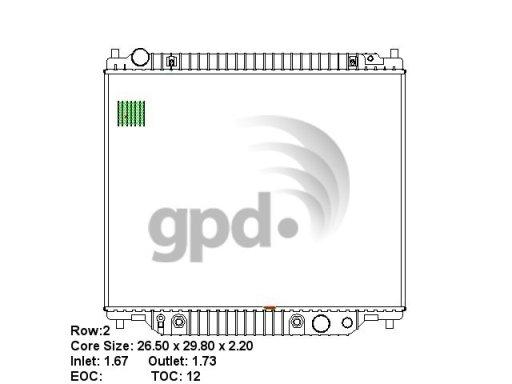 Global Parts Distributors 2171 Global Parts Distributors 2171 product image 1 of 1