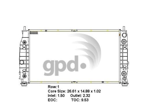 Global Parts Distributors 2184 Global Parts Distributors 2184 product image 1 of 1