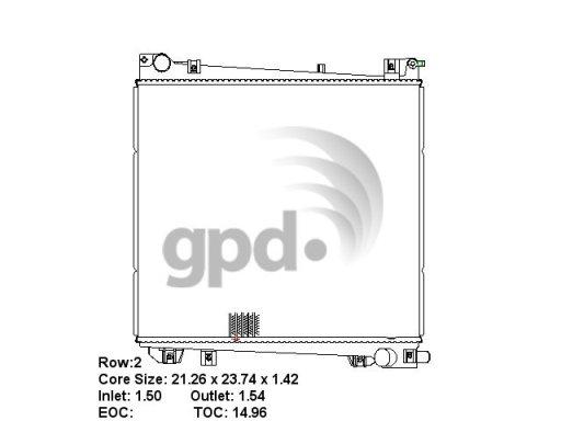 Global Parts Distributors 2342 Global Parts Distributors 2342 product image 1 of 1