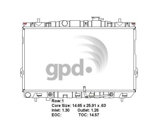 Global Parts Distributors 2387 Global Parts Distributors 2387 product image 1 of 1