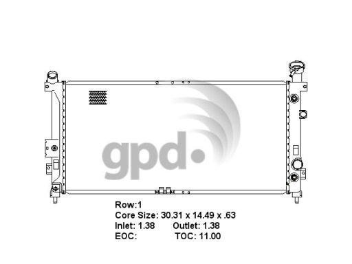 Global Parts Distributors 2562  product image 1 of 1