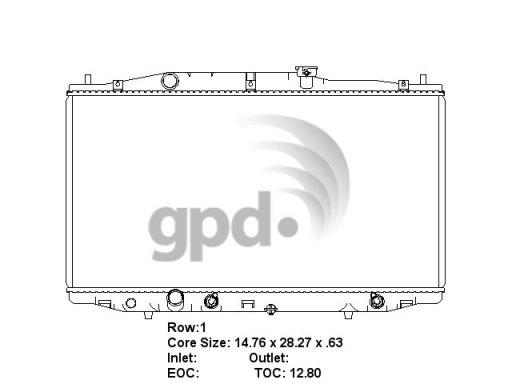 Global Parts Distributors 2569  product image 1 of 1