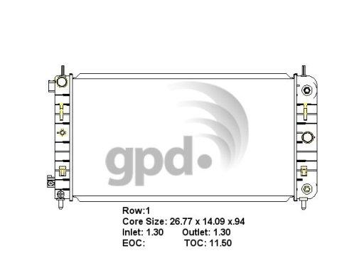 Global Parts Distributors 2727  product image 1 of 1