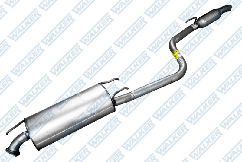 2015 Toyota Sienna Exhaust Muffler Assembly