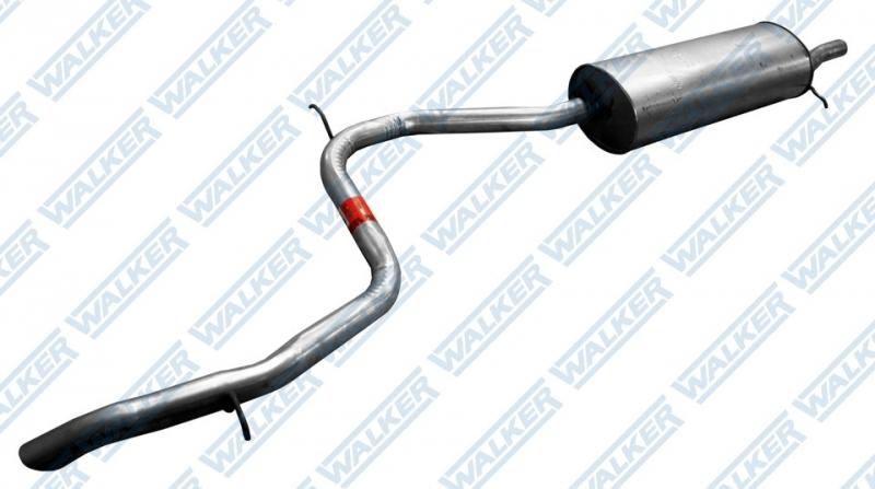 2008 Honda Odyssey Exhaust Muffler Assembly
