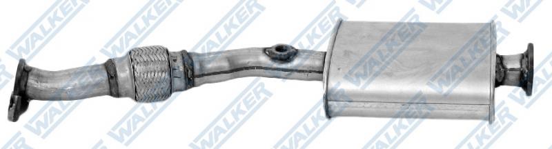 2005 Kia Rio Exhaust Resonator and Pipe Assembly