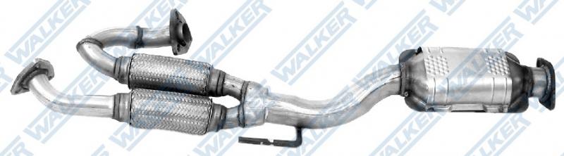 2007 Nissan Murano Catalytic Converter Rear Walker Exhaust 54498 image 1 of 1