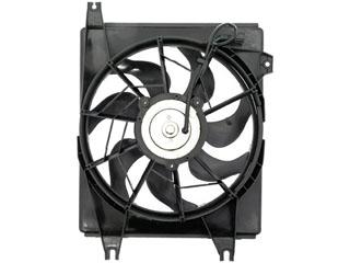 2001 Hyundai Tiburon A/C Condenser Fan Assembly Dorman 620721 image 1 of 4
