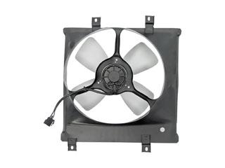1989 Mazda 323 Engine Cooling Fan Assembly Dorman 620737 image 2 of 4