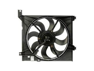 2008 Kia Spectra5 Engine Cooling Fan Assembly Left Dorman 621378 image 2 of 4