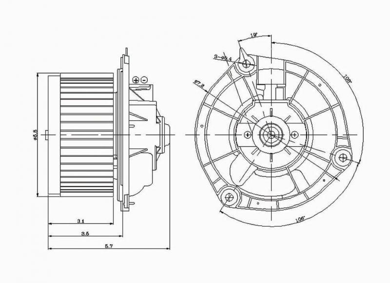 Global Parts Distributors 700107  product image 1 of 1
