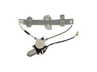 2004 Acura RL Power Window Motor and Regulator Assembly Rear Right Dorman 741183 image 3 of 4