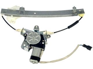 1996 Hyundai Elantra Power Window Motor and Regulator Assembly Rear Left Dorman 741616 image 3 of 4