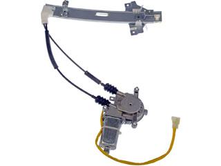 1999 Kia Sephia Power Window Motor and Regulator Assembly Rear Right Dorman 748381 image 2 of 4
