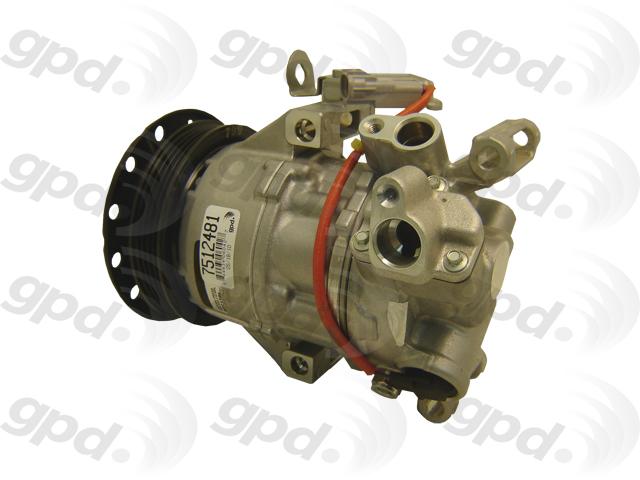 Global Parts Distributors 7512481 A/C Compressor product image 1 of 1
