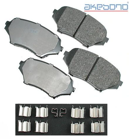 2014 Mazda MX-5 Miata Disc Brake Pad Front Akebono ACT1179 image 1 of 1