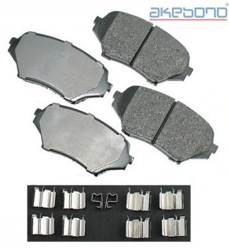 2010 Mazda MX-5 Miata Disc Brake Pad Front Akebono ACT1179 image 1 of 1