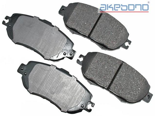 Akebono ACT612 - Disc Brake Pad Akebono ACT612 Disc Brake Pad product image 1 of 1