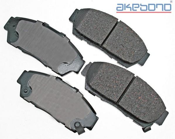 1994 Honda Civic Disc Brake Pad Front Akebono ACT617 image 1 of 1
