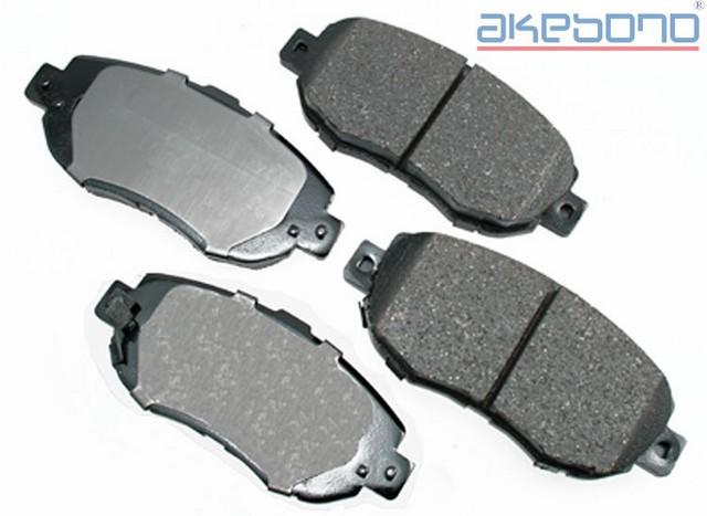 Akebono ACT619 - Disc Brake Pad Akebono ACT619 Disc Brake Pad product image 1 of 1