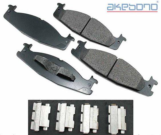 1995 Ford Bronco Disc Brake Pad Front Akebono ACT632 image 1 of 1