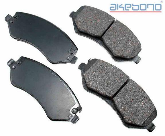 2006 Dodge Caravan Disc Brake Pad Front Akebono ACT856 image 1 of 1