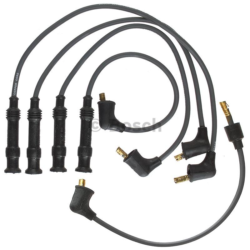 1983 Volkswagen Rabbit Spark Plug Wire Set Bosch 09005 image 1 of 1