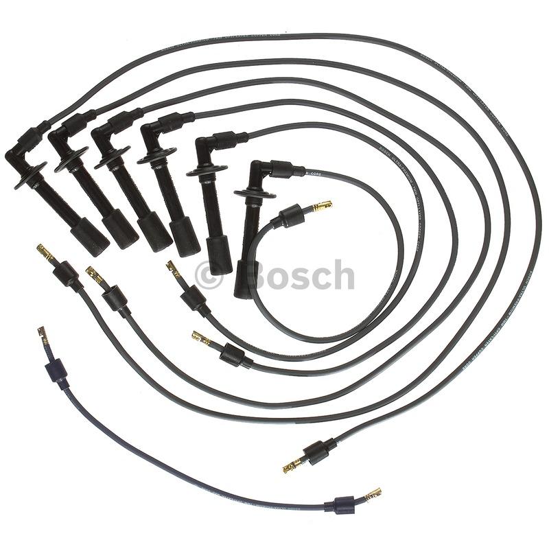 1974 Porsche 911 Spark Plug Wire Set Bosch 09009 image 1 of 1