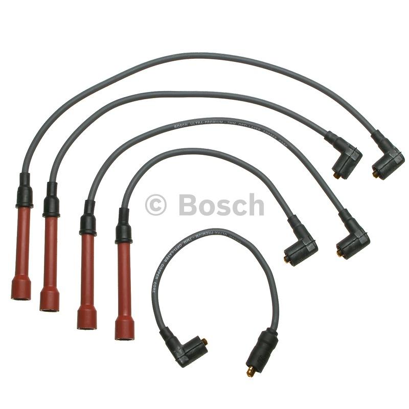 1977 BMW 320i Spark Plug Wire Set Bosch 09010 image 1 of 1