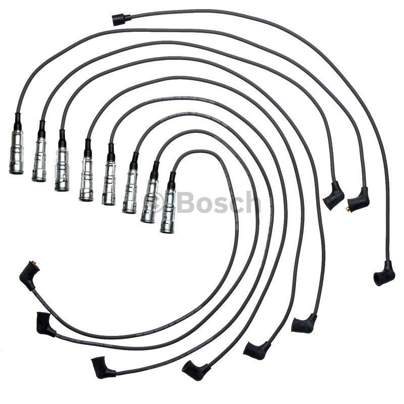 1975 Mercedes-Benz 450SE Spark Plug Wire Set Bosch 09027 image 1 of 1