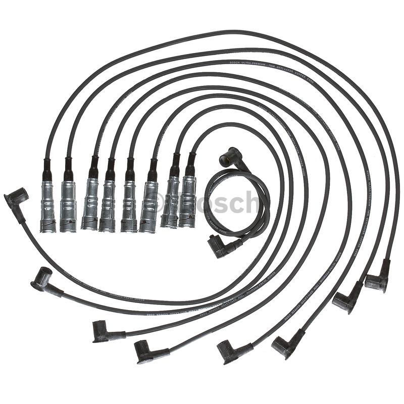 1975 Mercedes-Benz 450SE Spark Plug Wire Set Bosch 09028 image 1 of 1