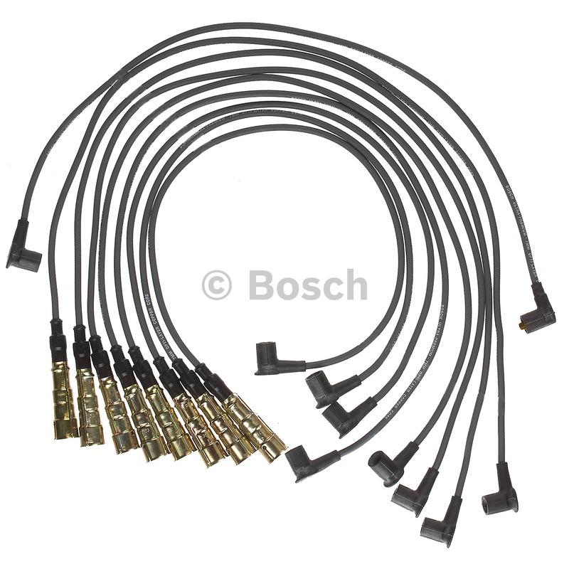 1978 Mercedes-Benz 450SEL Spark Plug Wire Set Bosch 09029 image 1 of 1
