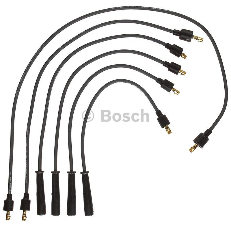 1979 Fiat 124 Spark Plug Wire Set Bosch 09039 image 1 of 1