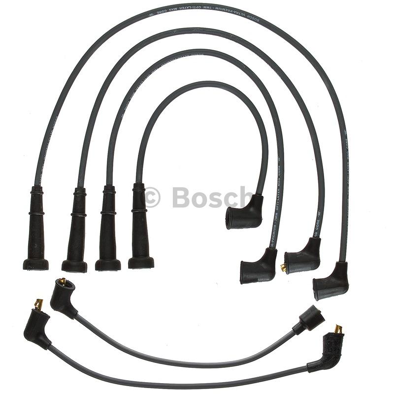 1985 Nissan Sentra Spark Plug Wire Set Bosch 09040 image 1 of 1