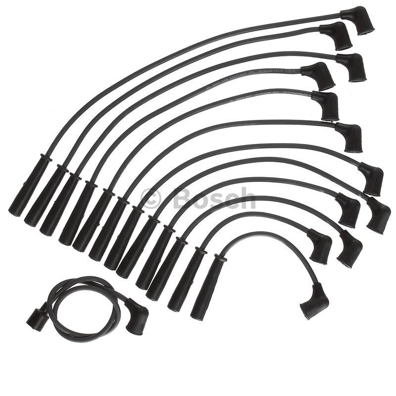 1979 Jaguar XJ12 Spark Plug Wire Set Bosch 09043 image 1 of 1