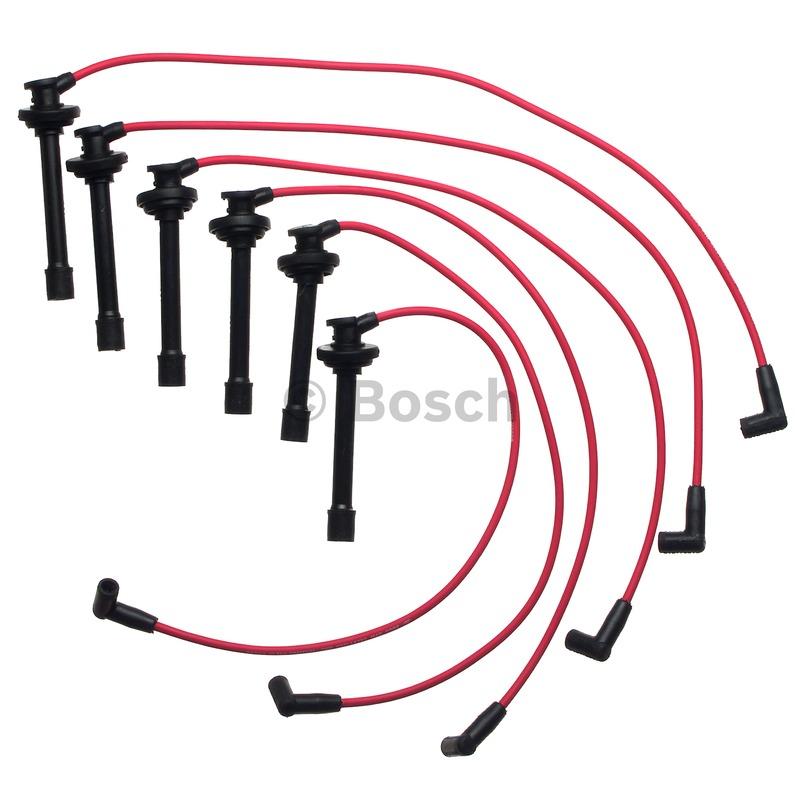 1995 Isuzu Trooper Spark Plug Wire Set Bosch 09049 image 1 of 1