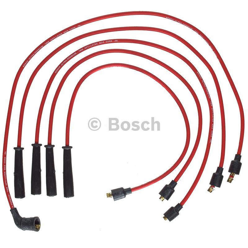 1989 Isuzu Impulse Spark Plug Wire Set Bosch 09050 image 1 of 1